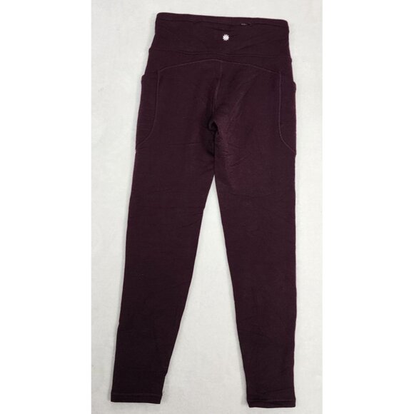 ATHLETA ALTITUDE STASH TIGHT IN POLARTEC Large Fleece lined leggings - Picture 5 of 6